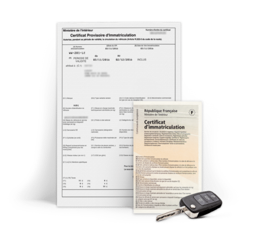 carte grise provisoire ww